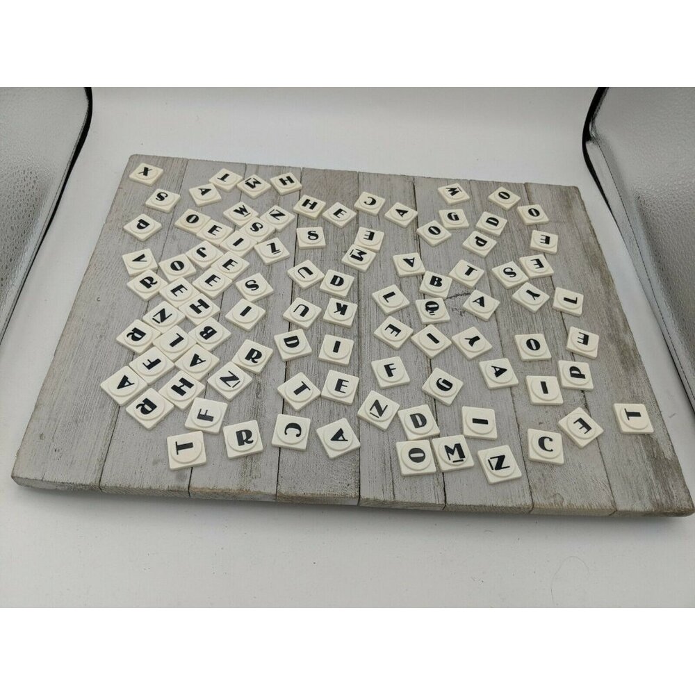 1985 Last Word Board Game Replacement Playing Tile Pieces Only Letters